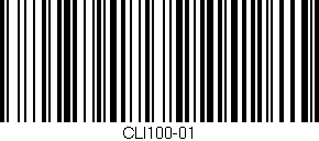 Código de barras (EAN, GTIN, SKU, ISBN): 'CLI100-01'