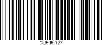 Código de barras (EAN, GTIN, SKU, ISBN): 'CLI505-127'
