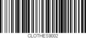Código de barras (EAN, GTIN, SKU, ISBN): 'CLOTHES9002'