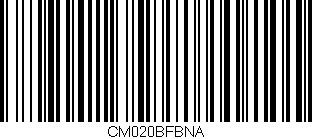 Código de barras (EAN, GTIN, SKU, ISBN): 'CM020BFBNA'