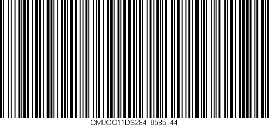 Código de barras (EAN, GTIN, SKU, ISBN): 'CM0OC11DS284/0585_44'
