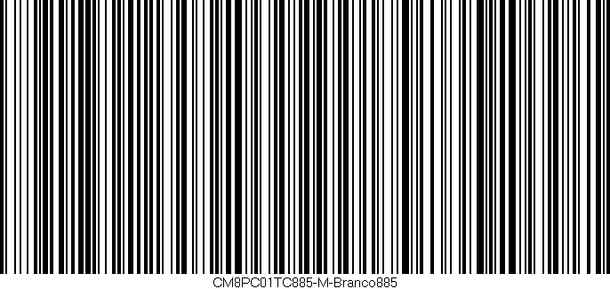 Código de barras (EAN, GTIN, SKU, ISBN): 'CM8PC01TC885-M-Branco885'