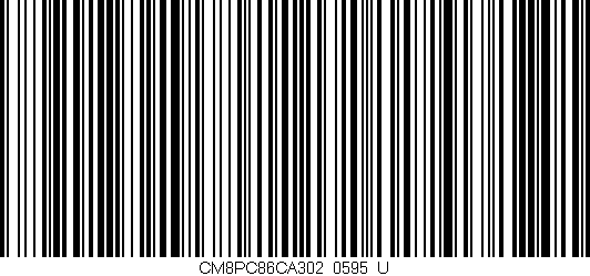 Código de barras (EAN, GTIN, SKU, ISBN): 'CM8PC86CA302/0595_U'
