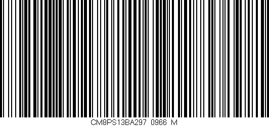 Código de barras (EAN, GTIN, SKU, ISBN): 'CM8PS13BA297/0966_M'