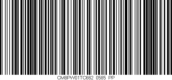 Código de barras (EAN, GTIN, SKU, ISBN): 'CM8PW01TC662/0585_PP'