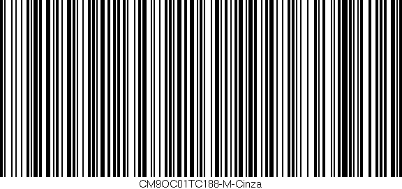 Código de barras (EAN, GTIN, SKU, ISBN): 'CM9OC01TC188-M-Cinza'