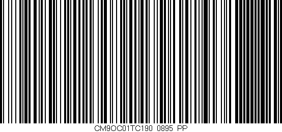 Código de barras (EAN, GTIN, SKU, ISBN): 'CM9OC01TC190/0895_PP'