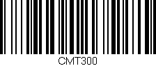 Código de barras (EAN, GTIN, SKU, ISBN): 'CMT300'
