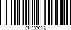 Código de barras (EAN, GTIN, SKU, ISBN): 'CN29203Q'