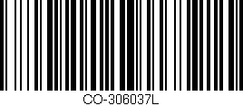 Código de barras (EAN, GTIN, SKU, ISBN): 'CO-306037L'