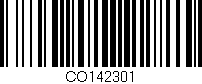 Código de barras (EAN, GTIN, SKU, ISBN): 'CO142301'