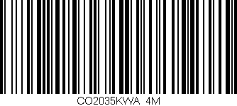 Código de barras (EAN, GTIN, SKU, ISBN): 'CO2035KWA/4M'