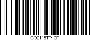 Código de barras (EAN, GTIN, SKU, ISBN): 'CO2115TP/3P'