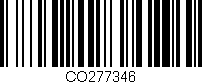 Código de barras (EAN, GTIN, SKU, ISBN): 'CO277346'