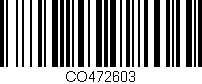 Código de barras (EAN, GTIN, SKU, ISBN): 'CO472603'
