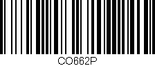 Código de barras (EAN, GTIN, SKU, ISBN): 'CO662P'
