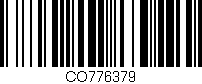 Código de barras (EAN, GTIN, SKU, ISBN): 'CO776379'