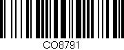 Código de barras (EAN, GTIN, SKU, ISBN): 'CO8791'