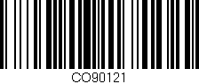 Código de barras (EAN, GTIN, SKU, ISBN): 'CO90121'