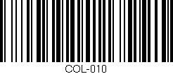 Código de barras (EAN, GTIN, SKU, ISBN): 'COL-010'