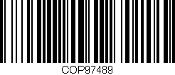 Código de barras (EAN, GTIN, SKU, ISBN): 'COP97489'
