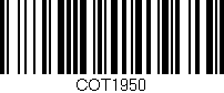 Código de barras (EAN, GTIN, SKU, ISBN): 'COT1950'