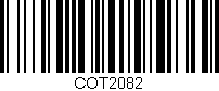 Código de barras (EAN, GTIN, SKU, ISBN): 'COT2082'