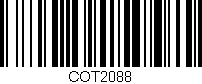 Código de barras (EAN, GTIN, SKU, ISBN): 'COT2088'