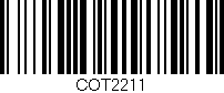 Código de barras (EAN, GTIN, SKU, ISBN): 'COT2211'