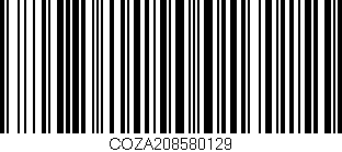 Código de barras (EAN, GTIN, SKU, ISBN): 'COZA208580129'