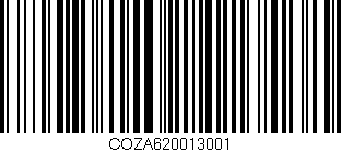 Código de barras (EAN, GTIN, SKU, ISBN): 'COZA620013001'