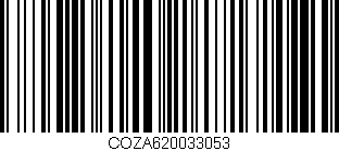 Código de barras (EAN, GTIN, SKU, ISBN): 'COZA620033053'