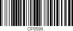 Código de barras (EAN, GTIN, SKU, ISBN): 'CP0599..'