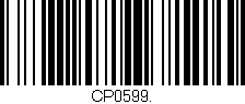 Código de barras (EAN, GTIN, SKU, ISBN): 'CP0599.'