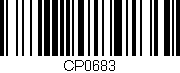 Código de barras (EAN, GTIN, SKU, ISBN): 'CP0683'