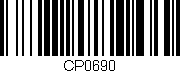 Código de barras (EAN, GTIN, SKU, ISBN): 'CP0690'