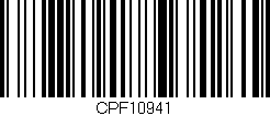 Código de barras (EAN, GTIN, SKU, ISBN): 'CPF10941'