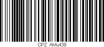 Código de barras (EAN, GTIN, SKU, ISBN): 'CPZ_AMu439'