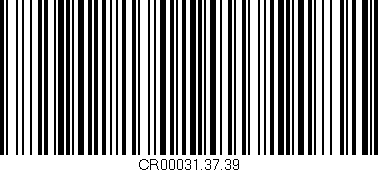 Código de barras (EAN, GTIN, SKU, ISBN): 'CR00031.37.39'