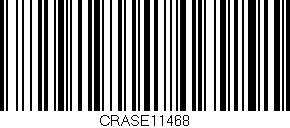 Código de barras (EAN, GTIN, SKU, ISBN): 'CRASE11468'
