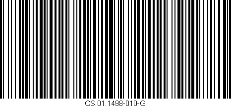 Código de barras (EAN, GTIN, SKU, ISBN): 'CS.01.1498-010-G'