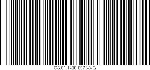 Código de barras (EAN, GTIN, SKU, ISBN): 'CS.01.1498-097-XXG'