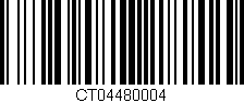 Código de barras (EAN, GTIN, SKU, ISBN): 'CT04480004'