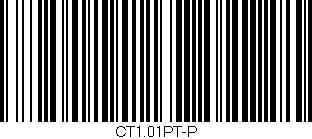 Código de barras (EAN, GTIN, SKU, ISBN): 'CT1.01PT-P'