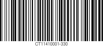Código de barras (EAN, GTIN, SKU, ISBN): 'CT11410001-330'