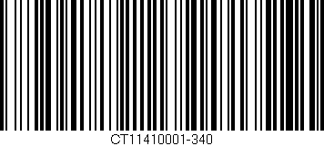 Código de barras (EAN, GTIN, SKU, ISBN): 'CT11410001-340'