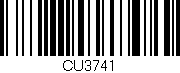 Código de barras (EAN, GTIN, SKU, ISBN): 'CU3741'