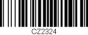 Código de barras (EAN, GTIN, SKU, ISBN): 'CZ2324'