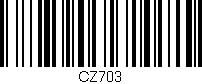 Código de barras (EAN, GTIN, SKU, ISBN): 'CZ703'