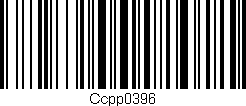 Código de barras (EAN, GTIN, SKU, ISBN): 'Ccpp0396'
